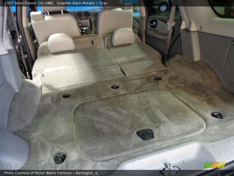 Graphite Black Metallic / Gray 2007 Buick Rainier CXL AWD