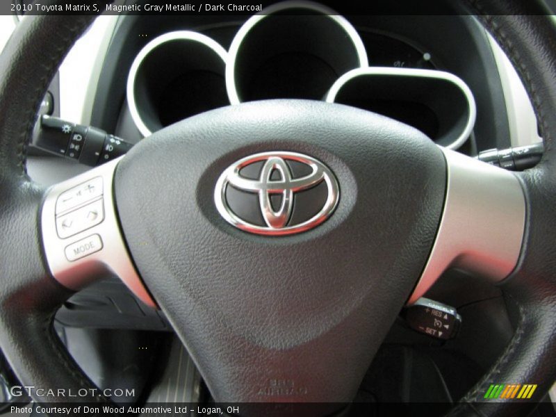 Magnetic Gray Metallic / Dark Charcoal 2010 Toyota Matrix S