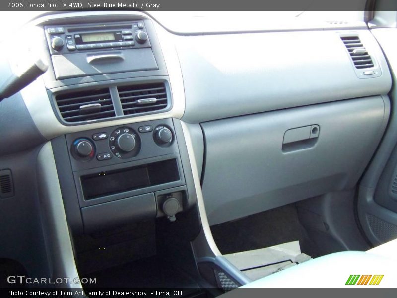 Steel Blue Metallic / Gray 2006 Honda Pilot LX 4WD