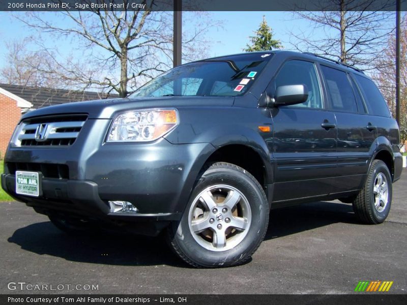 Sage Brush Pearl / Gray 2006 Honda Pilot EX