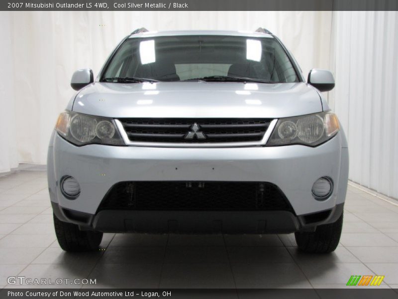 Cool Silver Metallic / Black 2007 Mitsubishi Outlander LS 4WD