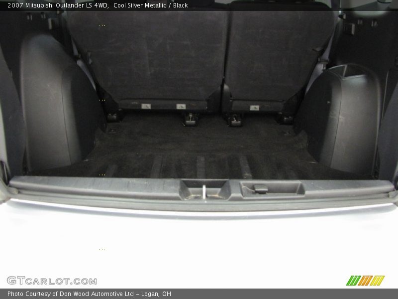 Cool Silver Metallic / Black 2007 Mitsubishi Outlander LS 4WD