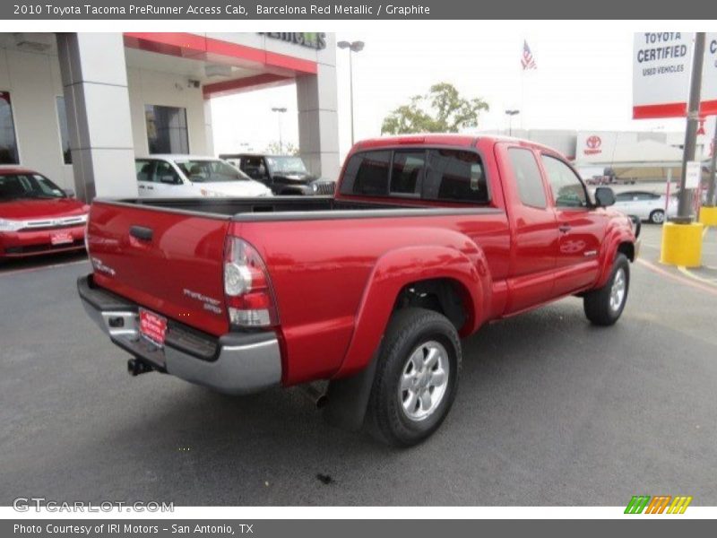 Barcelona Red Metallic / Graphite 2010 Toyota Tacoma PreRunner Access Cab