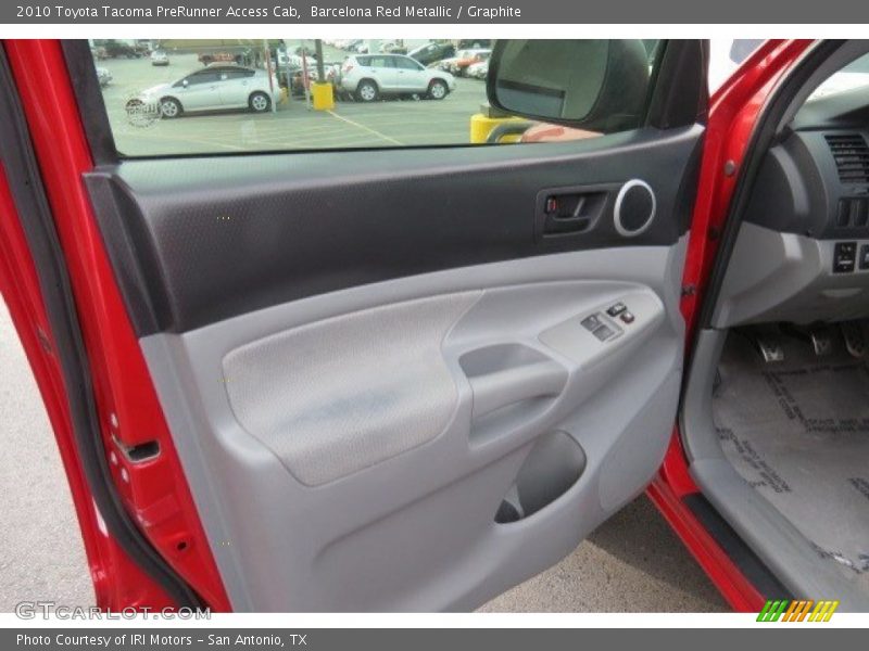 Barcelona Red Metallic / Graphite 2010 Toyota Tacoma PreRunner Access Cab