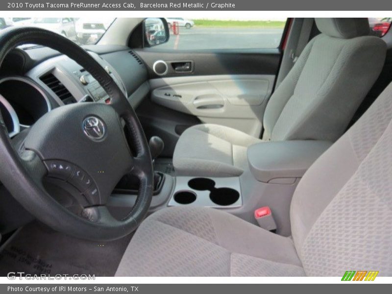 Barcelona Red Metallic / Graphite 2010 Toyota Tacoma PreRunner Access Cab