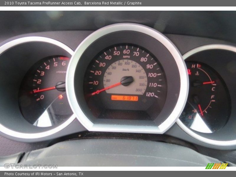 Barcelona Red Metallic / Graphite 2010 Toyota Tacoma PreRunner Access Cab