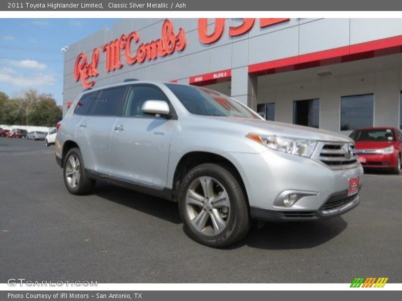 Classic Silver Metallic / Ash 2011 Toyota Highlander Limited