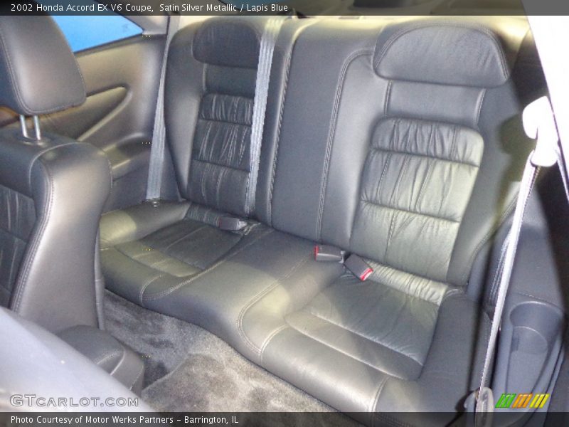 Rear Seat of 2002 Accord EX V6 Coupe