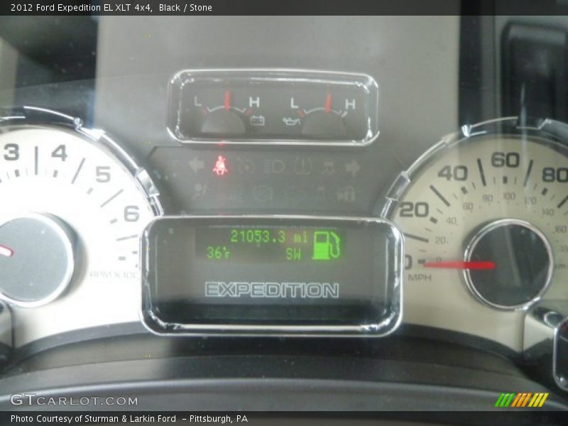 Black / Stone 2012 Ford Expedition EL XLT 4x4