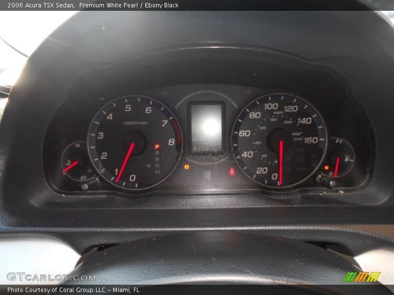 Premium White Pearl / Ebony Black 2006 Acura TSX Sedan