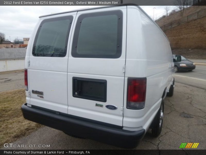 Oxford White / Medium Flint 2012 Ford E Series Van E250 Extended Cargo