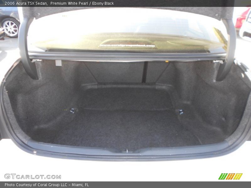 Premium White Pearl / Ebony Black 2006 Acura TSX Sedan