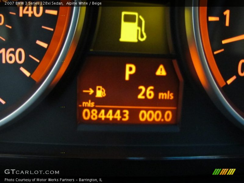 Alpine White / Beige 2007 BMW 3 Series 328xi Sedan