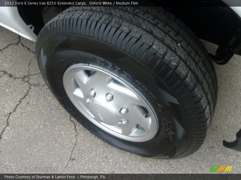 Oxford White / Medium Flint 2012 Ford E Series Van E250 Extended Cargo