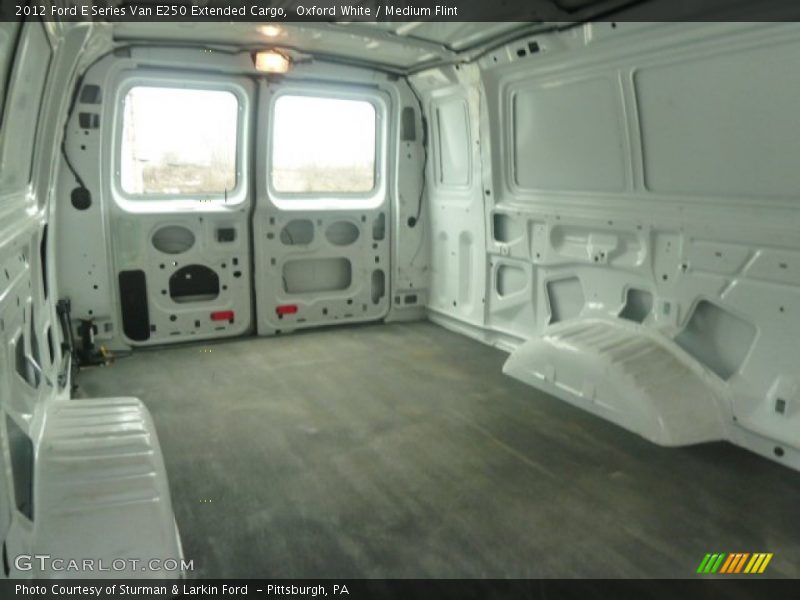 Oxford White / Medium Flint 2012 Ford E Series Van E250 Extended Cargo
