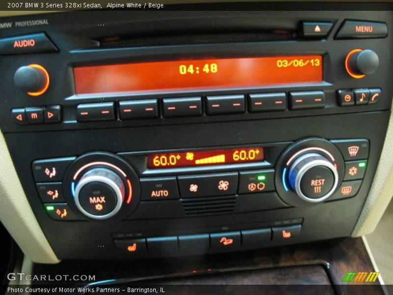Alpine White / Beige 2007 BMW 3 Series 328xi Sedan