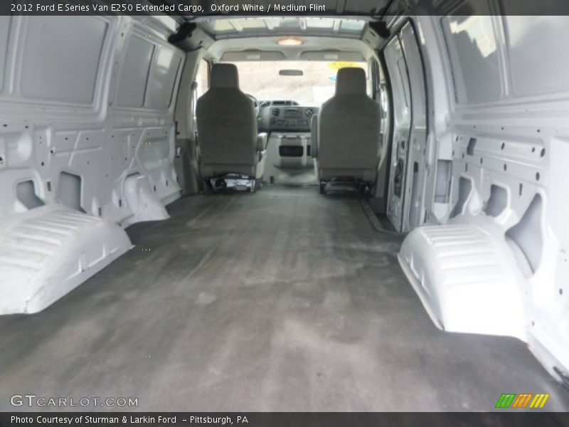 Oxford White / Medium Flint 2012 Ford E Series Van E250 Extended Cargo