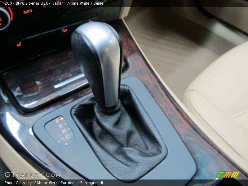 Alpine White / Beige 2007 BMW 3 Series 328xi Sedan