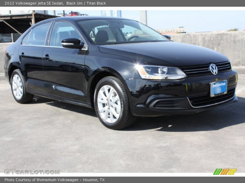 Black Uni / Titan Black 2013 Volkswagen Jetta SE Sedan