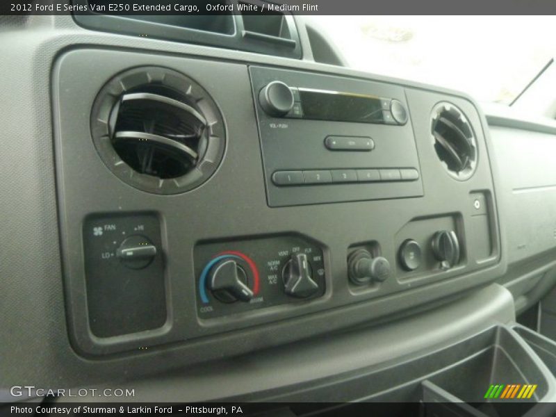Oxford White / Medium Flint 2012 Ford E Series Van E250 Extended Cargo