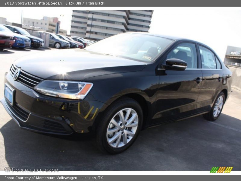 Black Uni / Titan Black 2013 Volkswagen Jetta SE Sedan