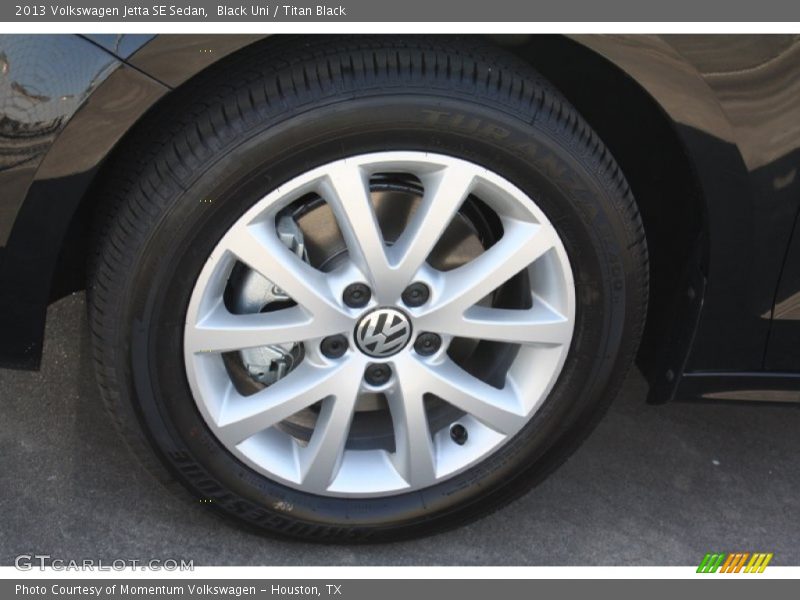 Black Uni / Titan Black 2013 Volkswagen Jetta SE Sedan