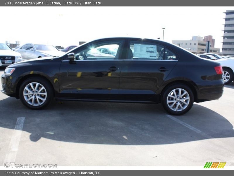 Black Uni / Titan Black 2013 Volkswagen Jetta SE Sedan