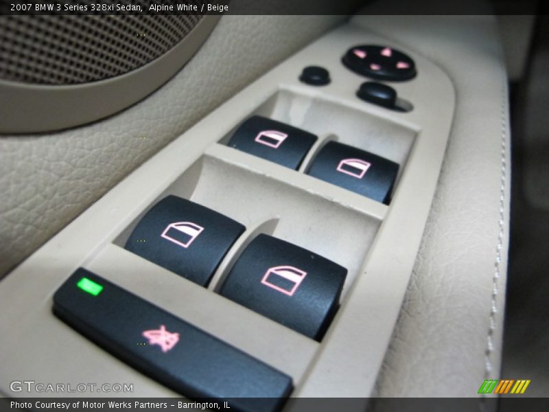 Alpine White / Beige 2007 BMW 3 Series 328xi Sedan