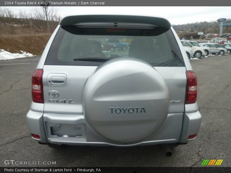 Titanium Metallic / Dark Charcoal 2004 Toyota RAV4 4WD