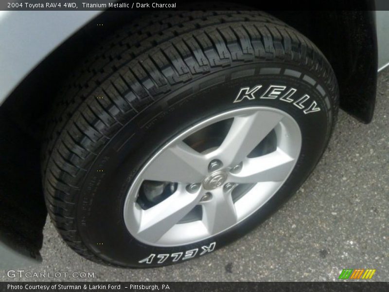 Titanium Metallic / Dark Charcoal 2004 Toyota RAV4 4WD