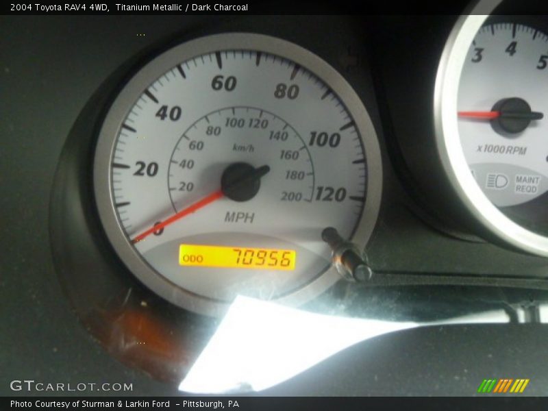 Titanium Metallic / Dark Charcoal 2004 Toyota RAV4 4WD