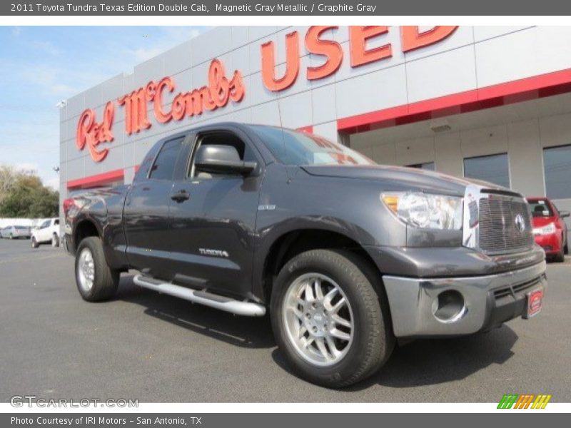 Magnetic Gray Metallic / Graphite Gray 2011 Toyota Tundra Texas Edition Double Cab