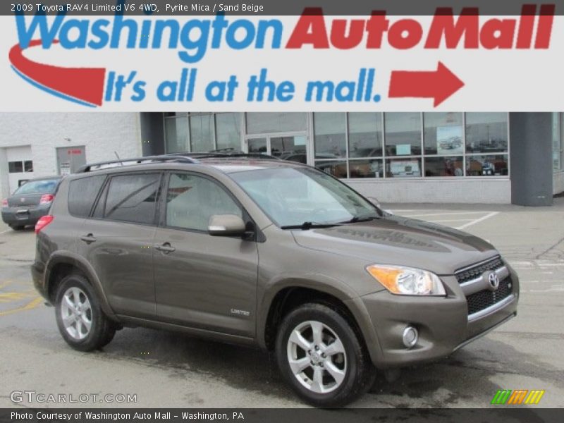 Pyrite Mica / Sand Beige 2009 Toyota RAV4 Limited V6 4WD