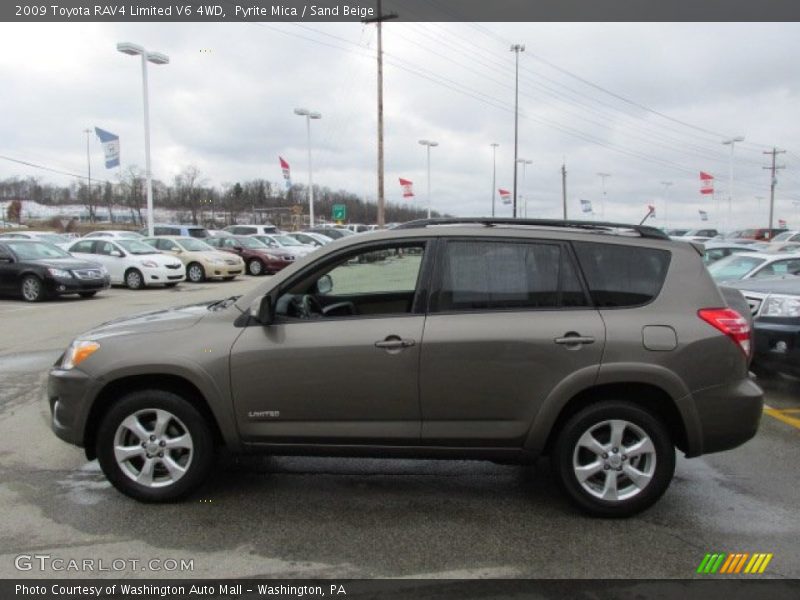Pyrite Mica / Sand Beige 2009 Toyota RAV4 Limited V6 4WD