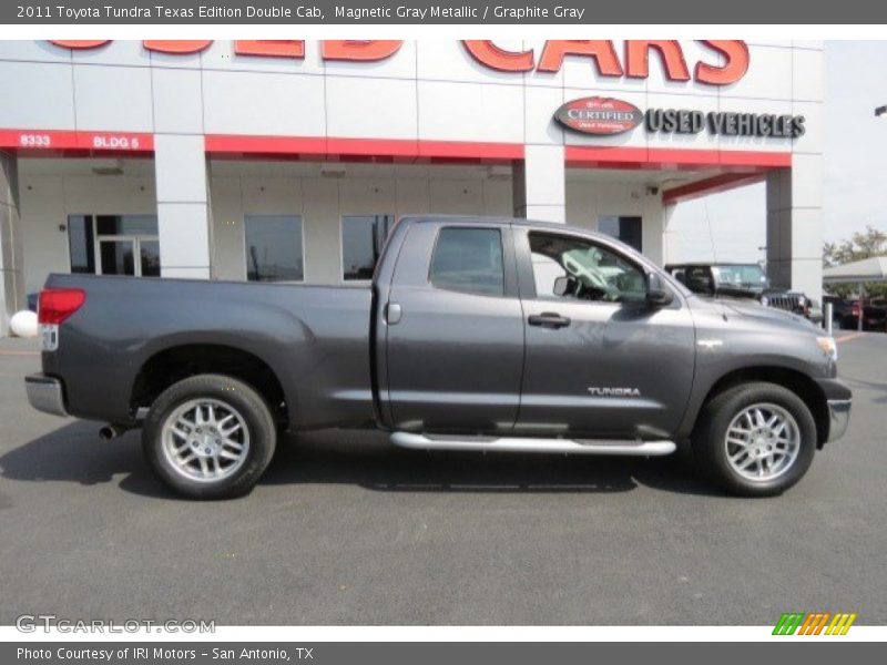 Magnetic Gray Metallic / Graphite Gray 2011 Toyota Tundra Texas Edition Double Cab