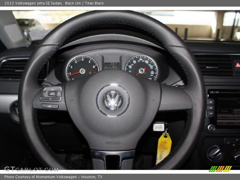 Black Uni / Titan Black 2013 Volkswagen Jetta SE Sedan