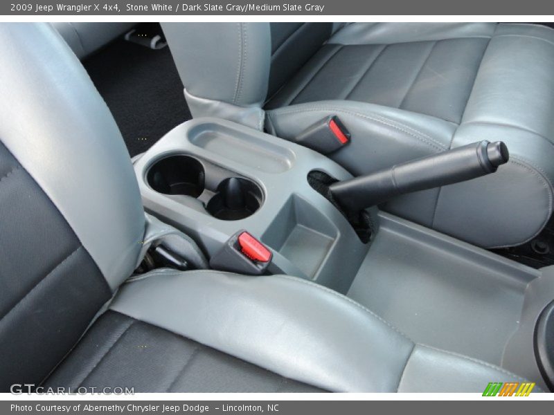 Stone White / Dark Slate Gray/Medium Slate Gray 2009 Jeep Wrangler X 4x4