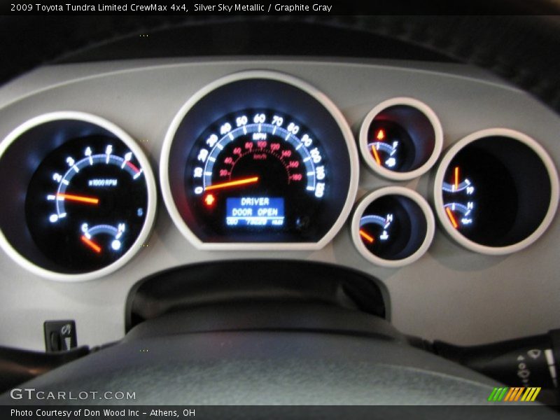 Silver Sky Metallic / Graphite Gray 2009 Toyota Tundra Limited CrewMax 4x4