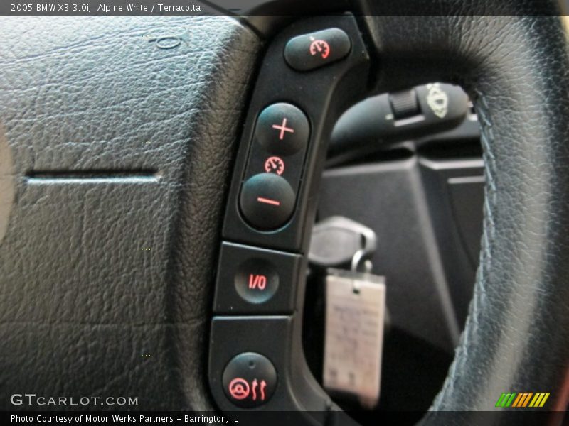 Alpine White / Terracotta 2005 BMW X3 3.0i