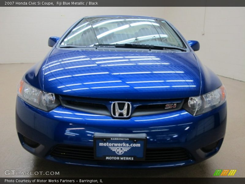 Fiji Blue Metallic / Black 2007 Honda Civic Si Coupe
