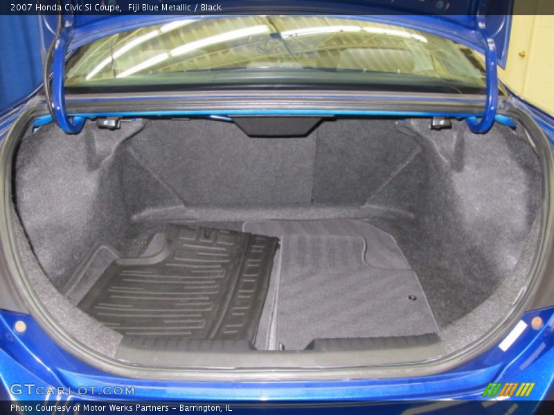 Fiji Blue Metallic / Black 2007 Honda Civic Si Coupe