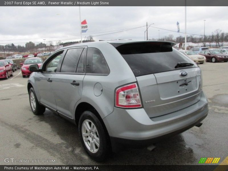 Pewter Metallic / Medium Light Stone 2007 Ford Edge SE AWD