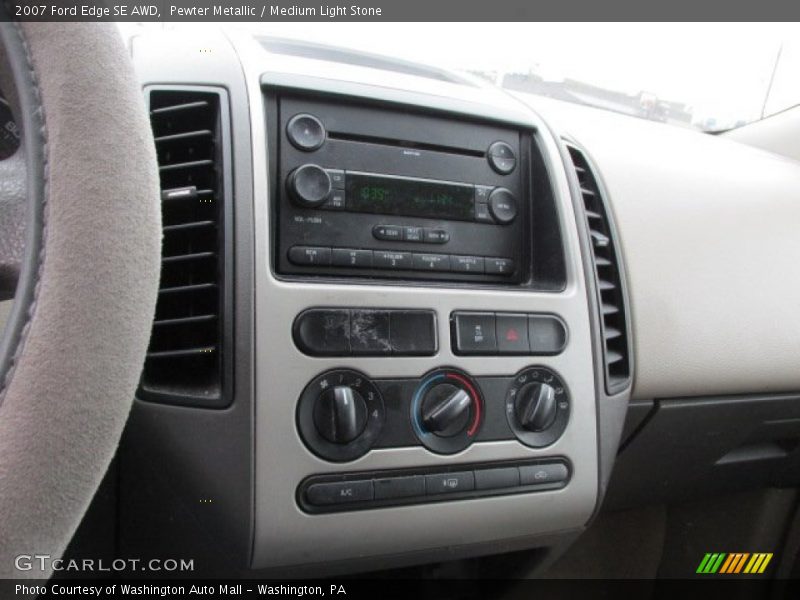 Pewter Metallic / Medium Light Stone 2007 Ford Edge SE AWD