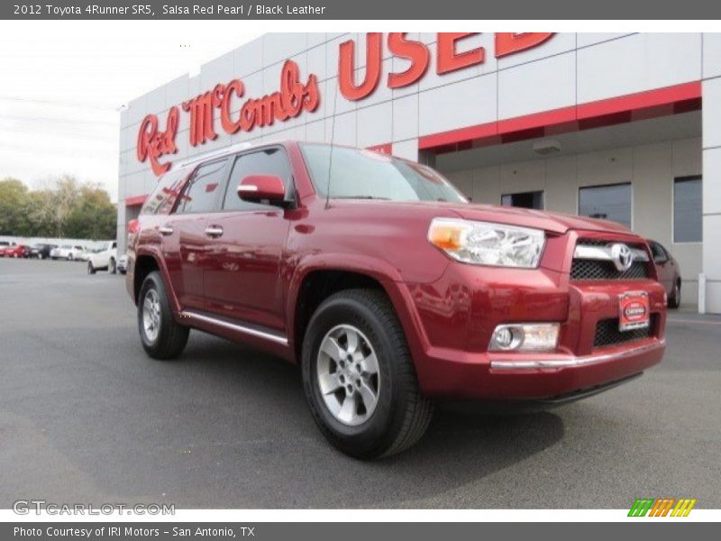 Salsa Red Pearl / Black Leather 2012 Toyota 4Runner SR5