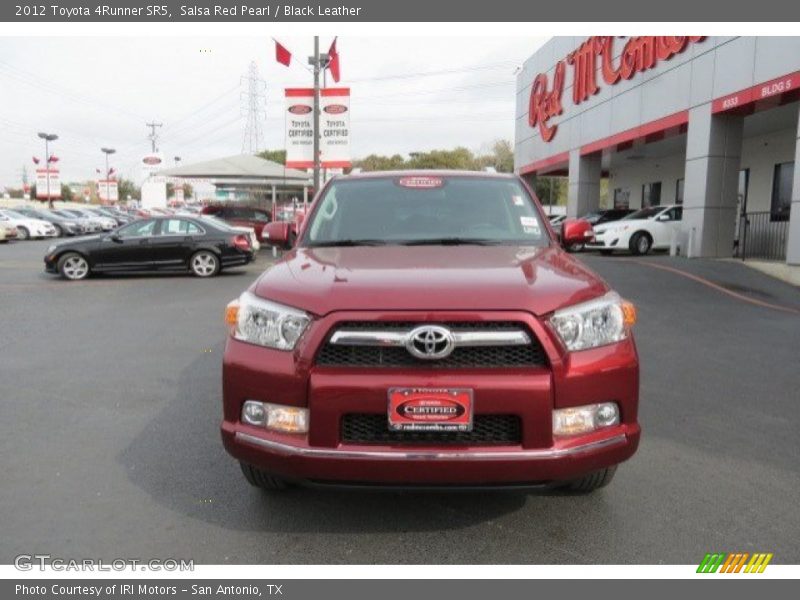 Salsa Red Pearl / Black Leather 2012 Toyota 4Runner SR5