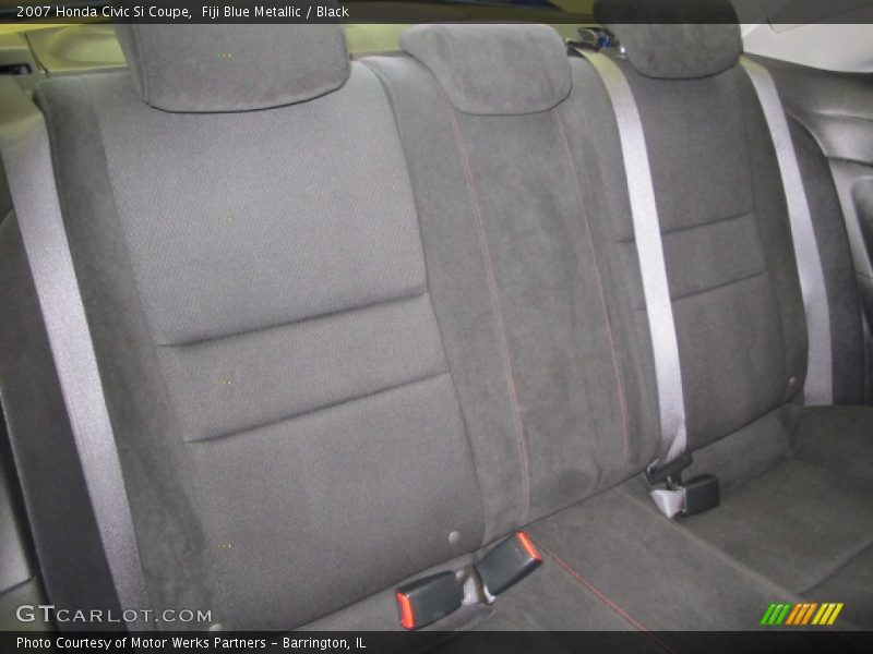 Fiji Blue Metallic / Black 2007 Honda Civic Si Coupe