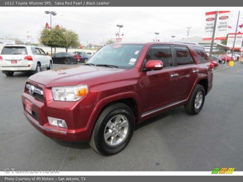 Salsa Red Pearl / Black Leather 2012 Toyota 4Runner SR5