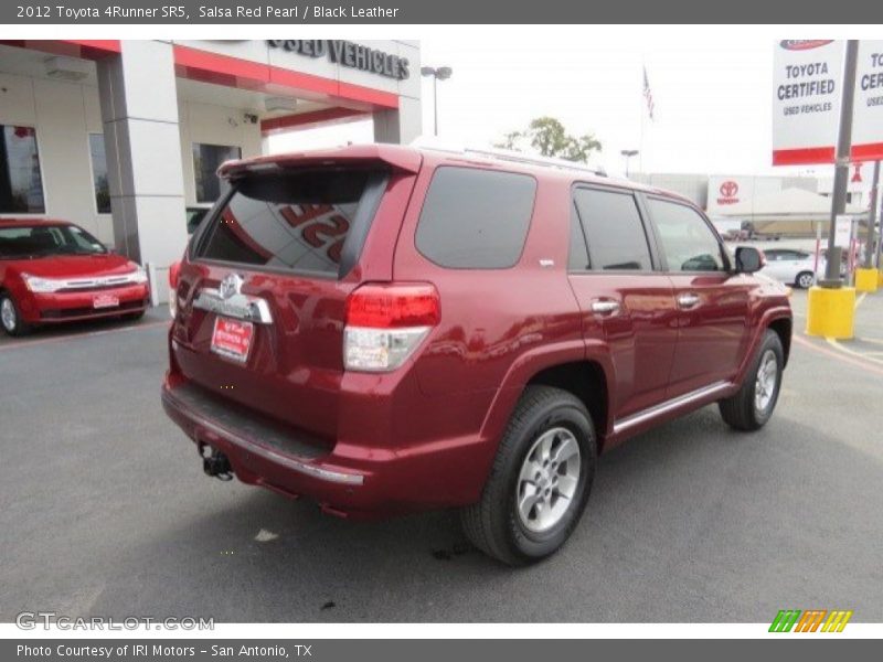 Salsa Red Pearl / Black Leather 2012 Toyota 4Runner SR5