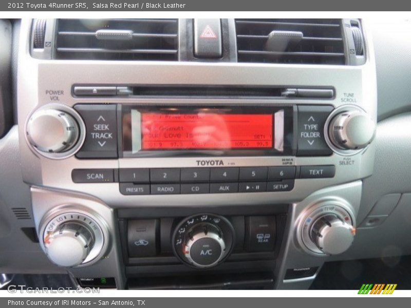 Salsa Red Pearl / Black Leather 2012 Toyota 4Runner SR5