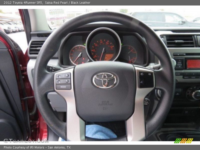 Salsa Red Pearl / Black Leather 2012 Toyota 4Runner SR5
